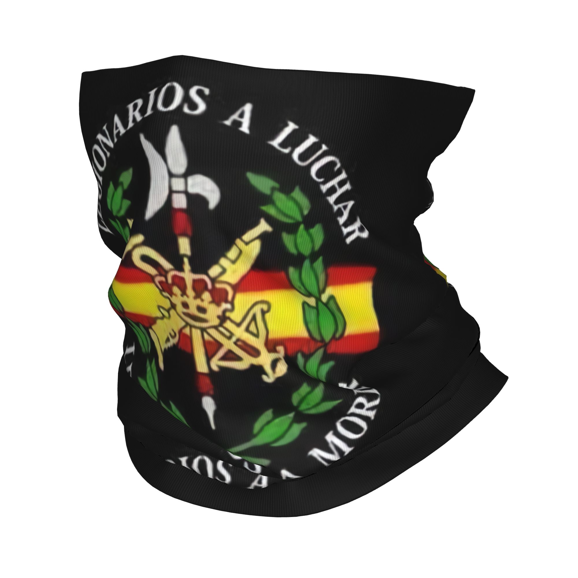 Neck Gaiter Face Cover - Personalizado legião espanhola bandana pescoço gaiter