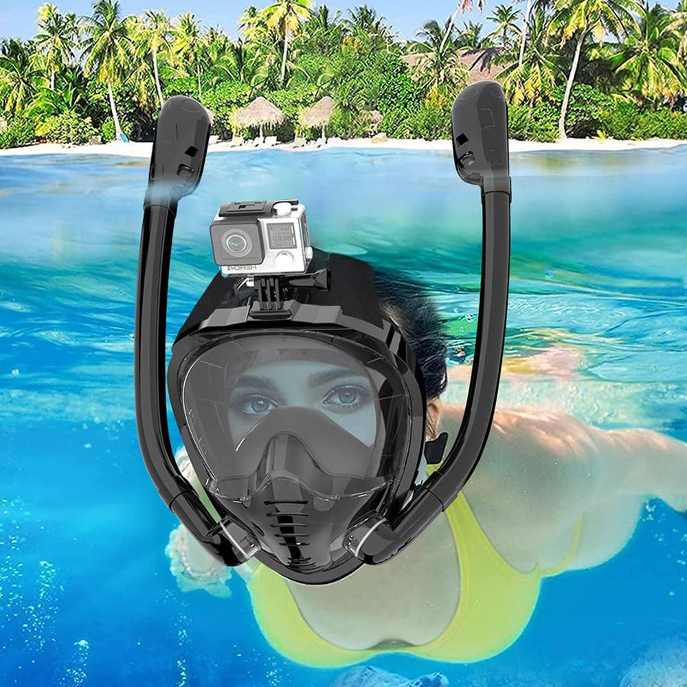 Anti Pollution Mask - Máscara de snorkel facial completa 180