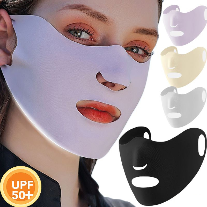 Sports Mask Breathable - Máscara protetora solar de seda gelada