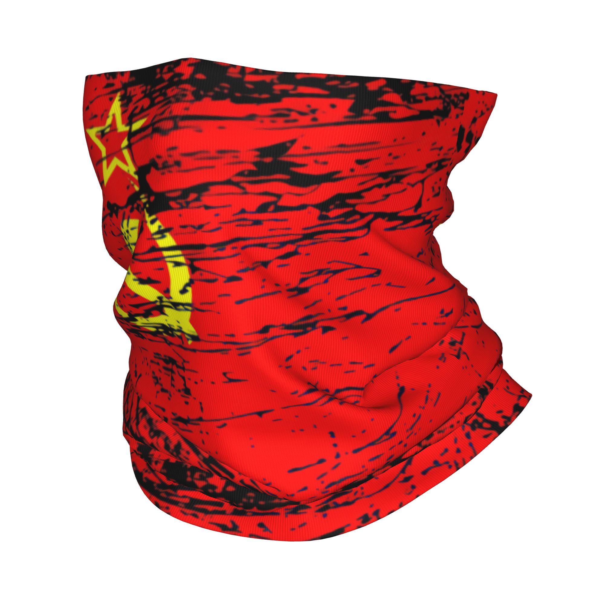 Neck Gaiter Face Cover - Bandeira russa união soviética urss rússia