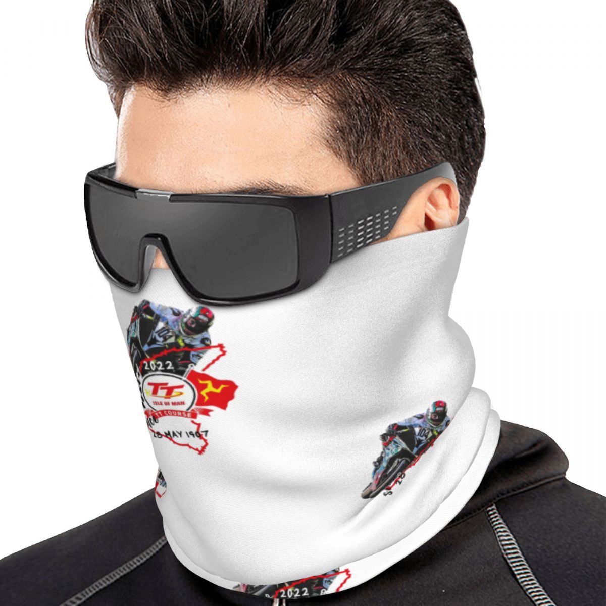 Neck Gaiter Face Cover - Isle Of Man TT Races Gola