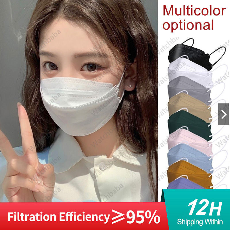 Disposable Surgical Mask - Máscaras FFP2, Máscaras Faciais KN95 Coloridas,