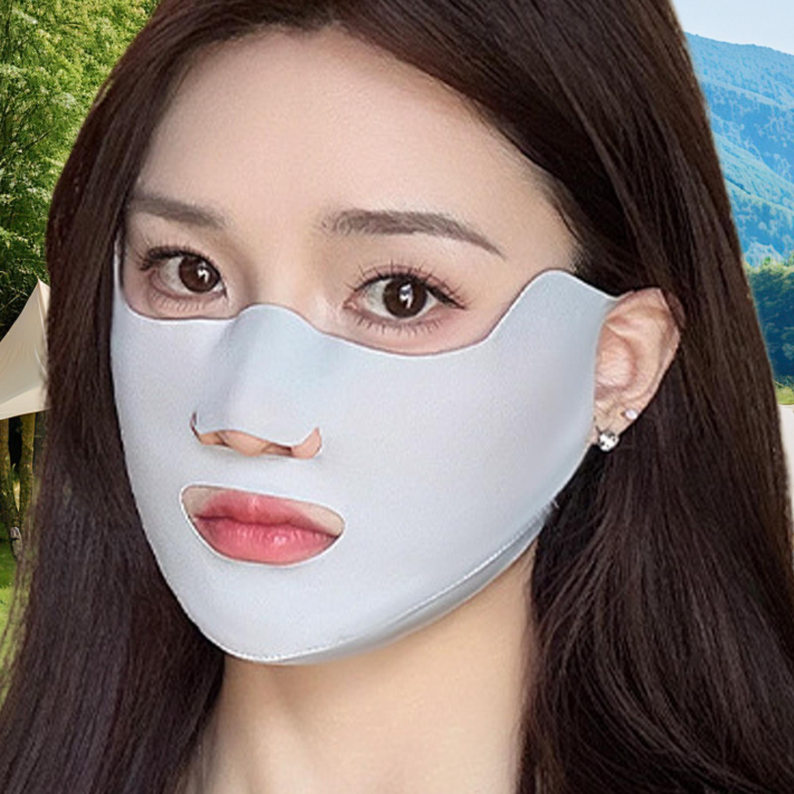 Cloth Face Mask Washable - Máscara facial com proteção UV, respirável,