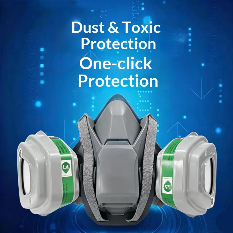 Máscara de Gás de Silicone 650 - Dust Mask Construction avaliação e preço