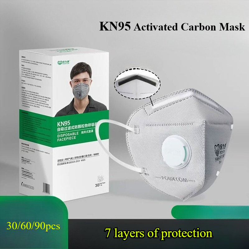 Máscara de Poeira KN95 com Vál - Kn95 Respirator Mask avaliação e preço