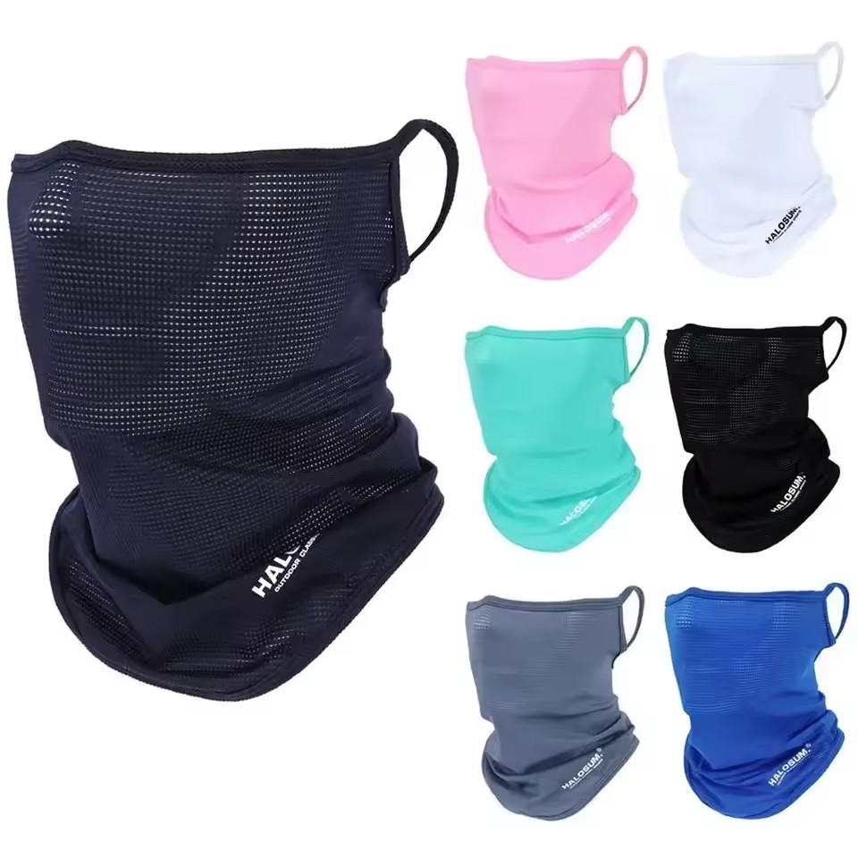 Máscara Balaclava de Seda Gela - Sports Mask Breathable avaliação e preço