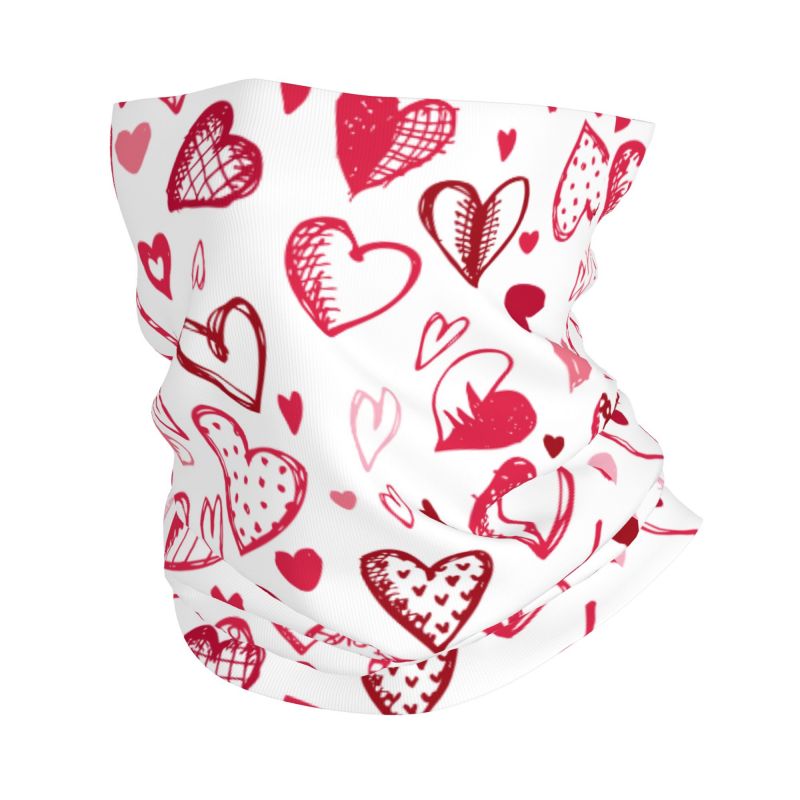 Bandana Rosa Vermelha com Cora - Neck Gaiter Face Cover avaliação e preço