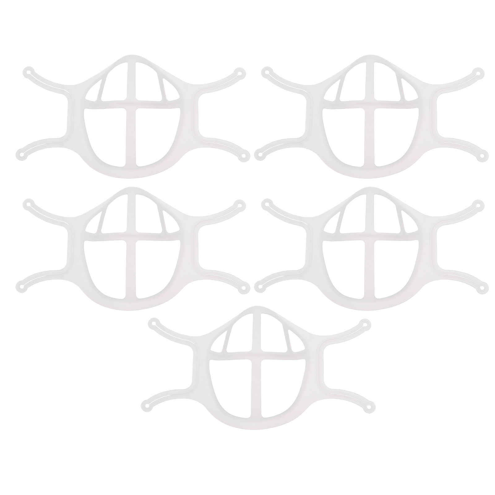 5 Peças de Suporte para Máscar - Silicone Mask Bracket avaliação e preço