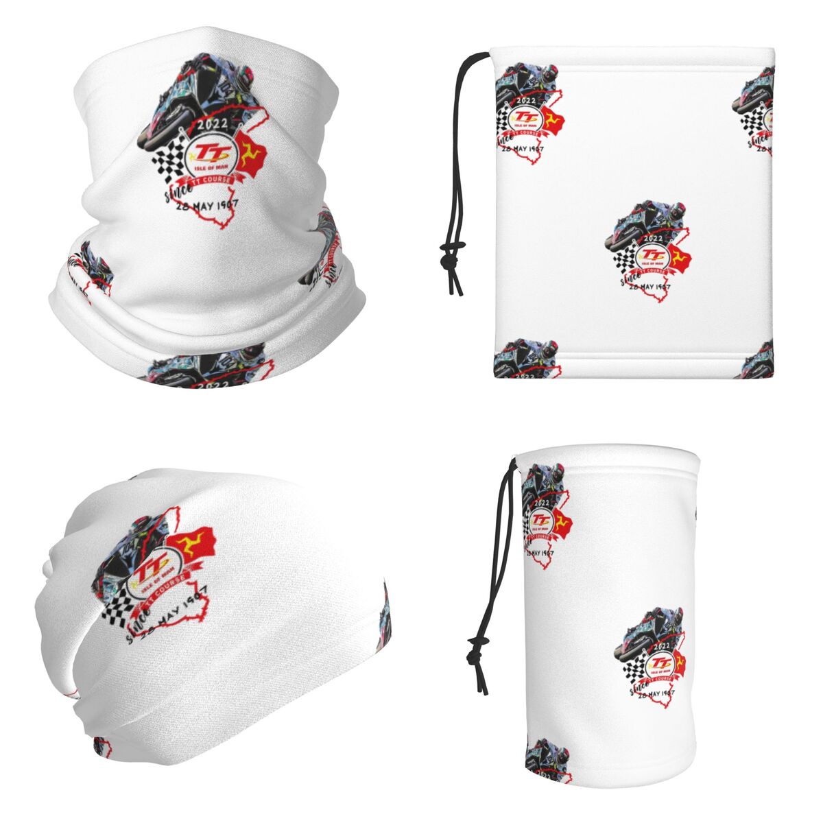 Isle Of Man TT Races Gola elás - Neck Gaiter Face Cover avaliação e preço