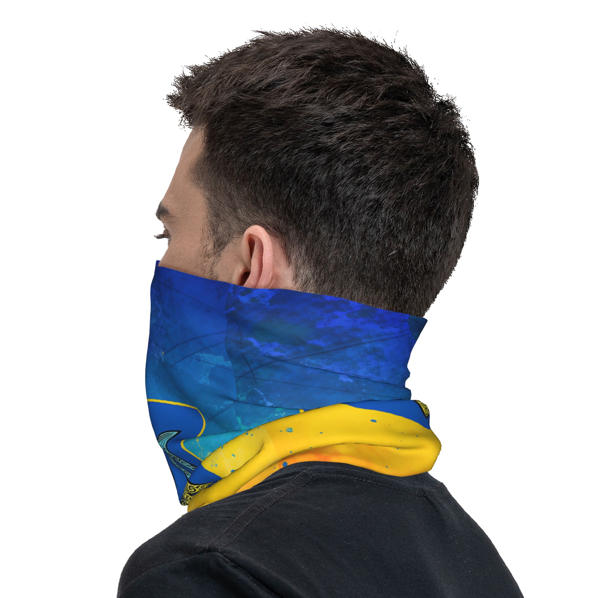 Balaclava com emblema tricolor - Neck Gaiter Face Cover avaliação e preço