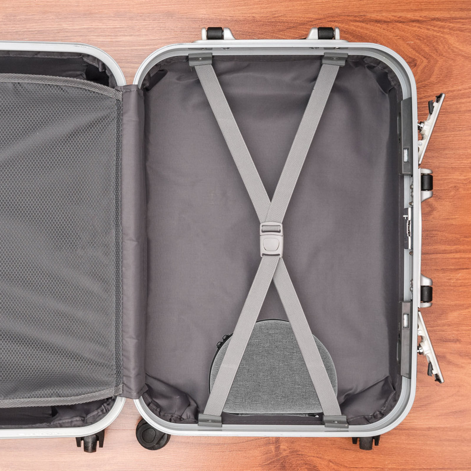Estojo de Viagem Rígido Cinza  - Mask Case Hard Shell avaliação e preço