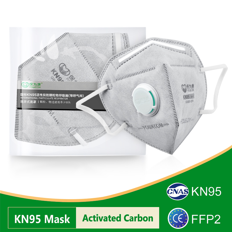 Máscaras POWECOM KN95 com Carv - Kn95 Respirator Mask avaliação e preço