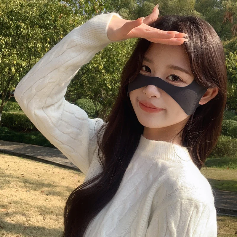 Máscara Facial de Seda Gelada  - Sports Mask Breathable avaliação e preço